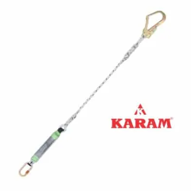 สายช่วยชีวิต(Lanyard)ชนิดไม่มีEnergy Absorber VS ชนิดมีEnergy Absorber