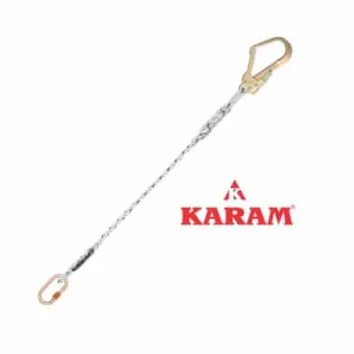 สายช่วยชีวิต(Lanyard)ชนิดไม่มีEnergy Absorber VS ชนิดมีEnergy Absorber