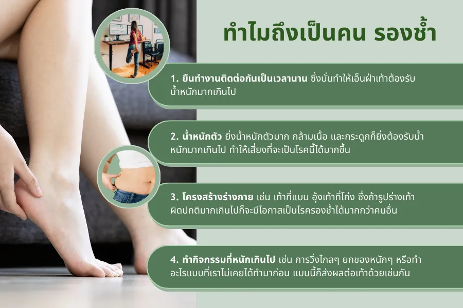 จบปัญหาโรครองช้ำ ยืนนานจนป่วยแก้ได้ไม่ยาก