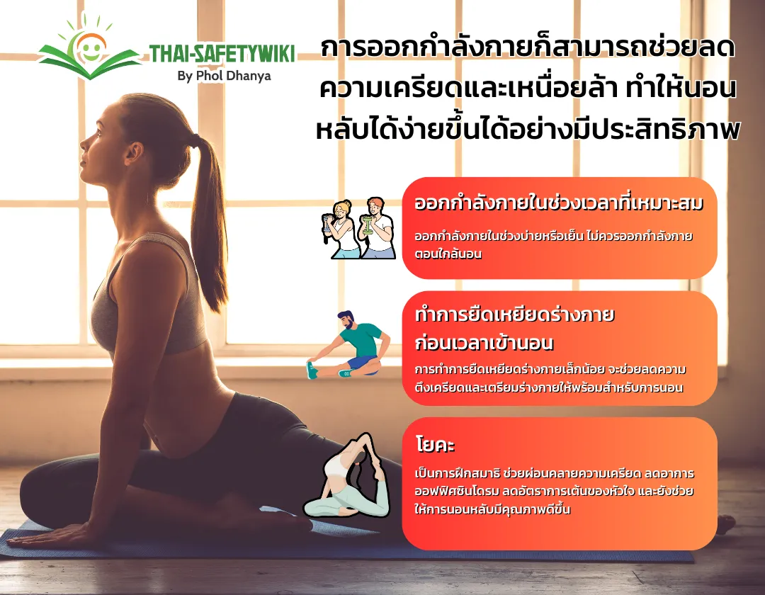 ปัญหานอนไม่หลับ ทำอย่างไรดี