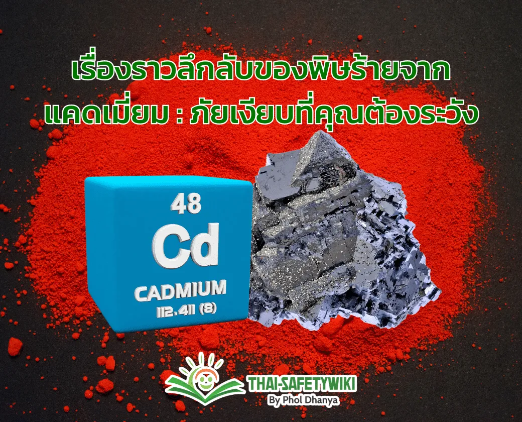 เรื่องราวลึกลับของพิษร้ายจากแคดเมี่ยม : ภัยเงียบที่คุณต้องระวัง