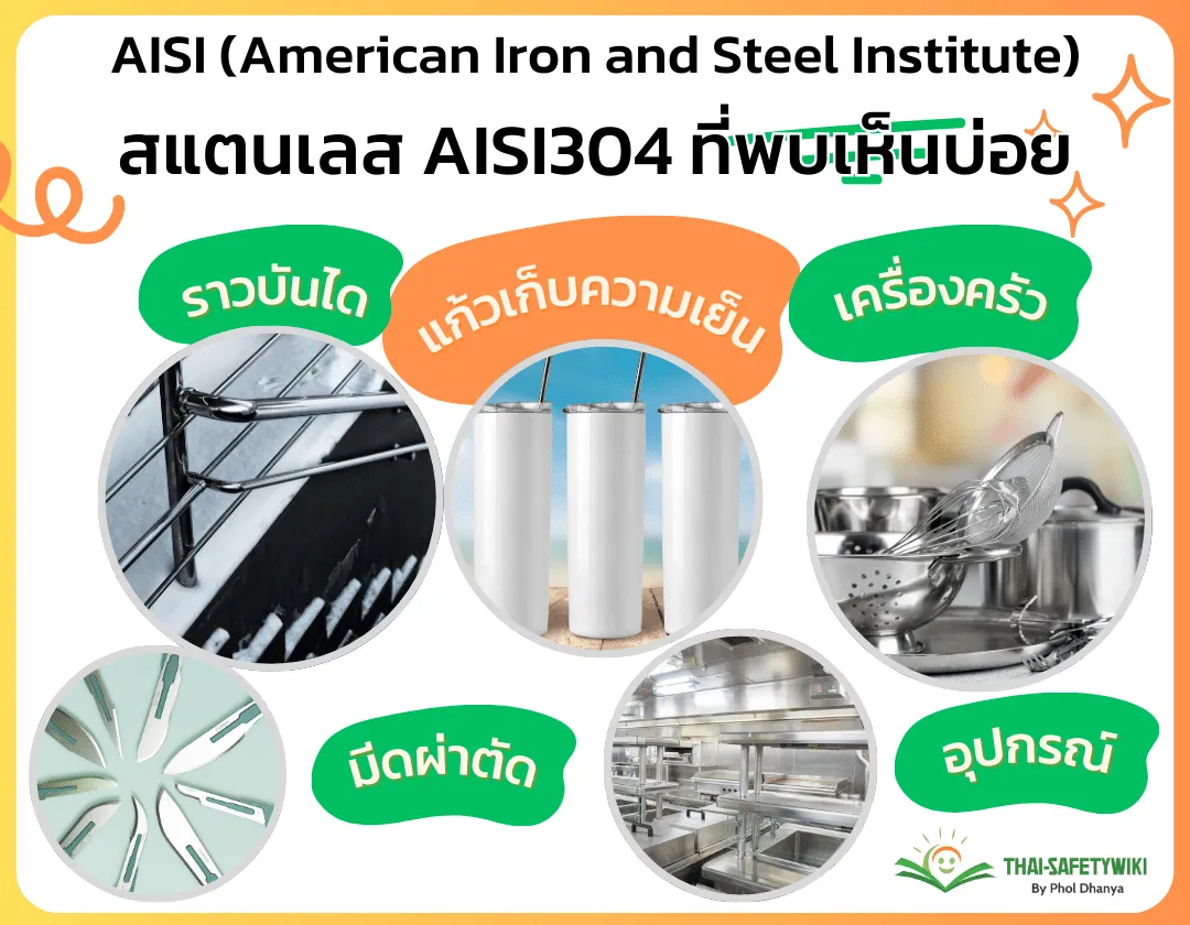สแตนเลสขึ้นสนิมได้มั้ย ความแตกต่างของเกรดสแตนเลส