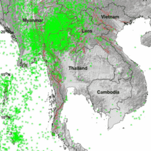 map thai